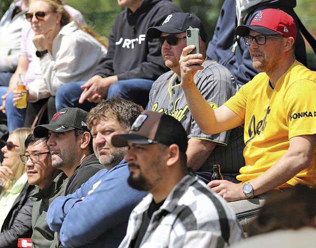 Auch die Fans der Wild Farmers waren vom Spiel ihrer Mannschaft begeistert | Foto: cc