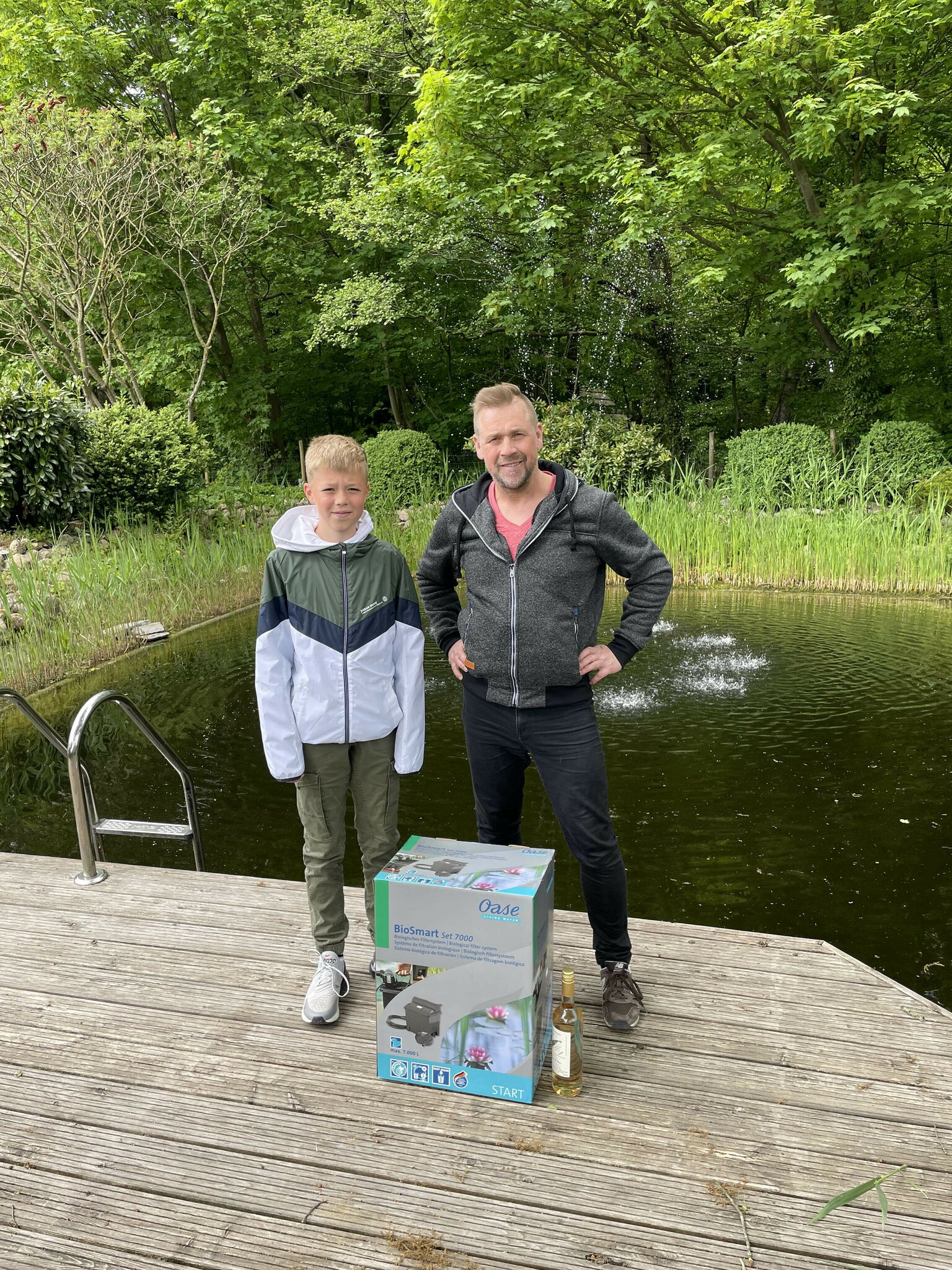 Gartenteichcenter Hinck in Harsefeld Tolle Preise bei der Tombola