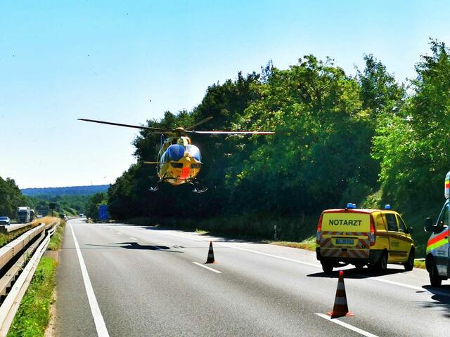 Der Rettungshubschrauber wurde nicht benötigt | Foto: Feuerwehr Seevetal