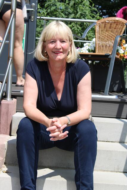 Fördervereins-Vorsitzende Dagmar Maigatter freut sich über den Festerfolg | Foto: ce