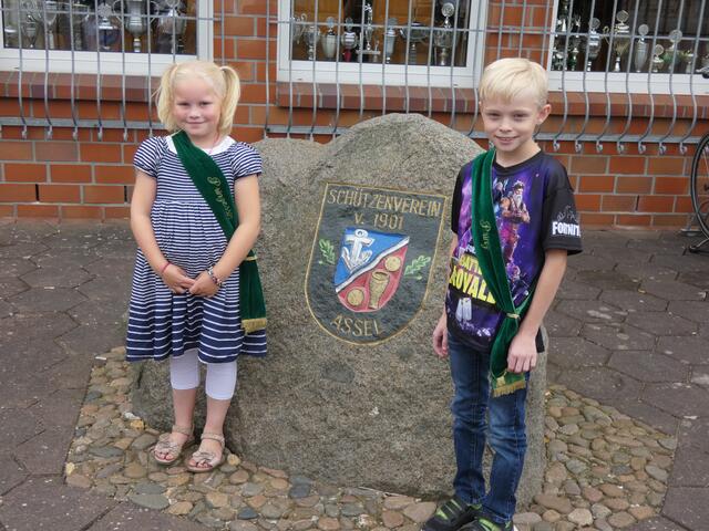 Prinzessin Charlotte STein und Prinz Robin von der Reith | Foto: Schützenverein Assel