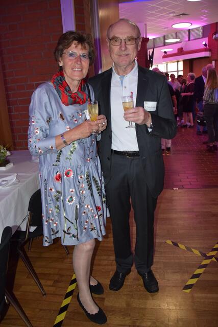 Silke Lührs mit Ehemann Dr. Friedrich Lührs (Präventionsrat Seevetal) | Foto: ts