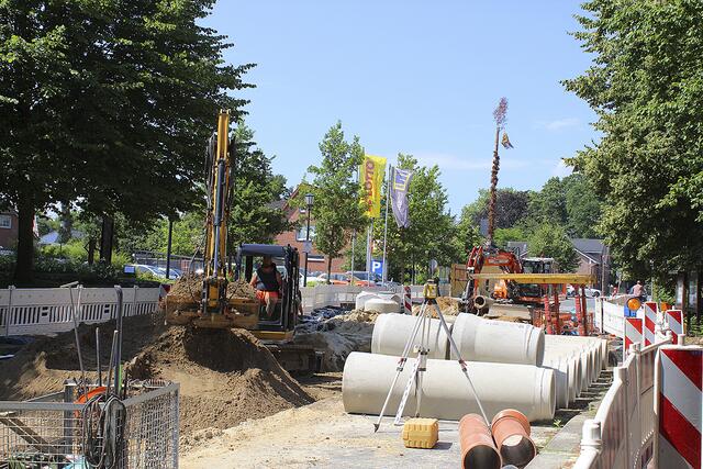 Bauabschnitt 2 endet am Edeka-Markt | Foto: sb