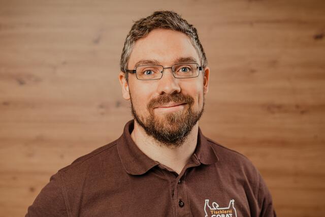 Tischlermeister und Lehrlingswart Björn Gobat | Foto: Gobat