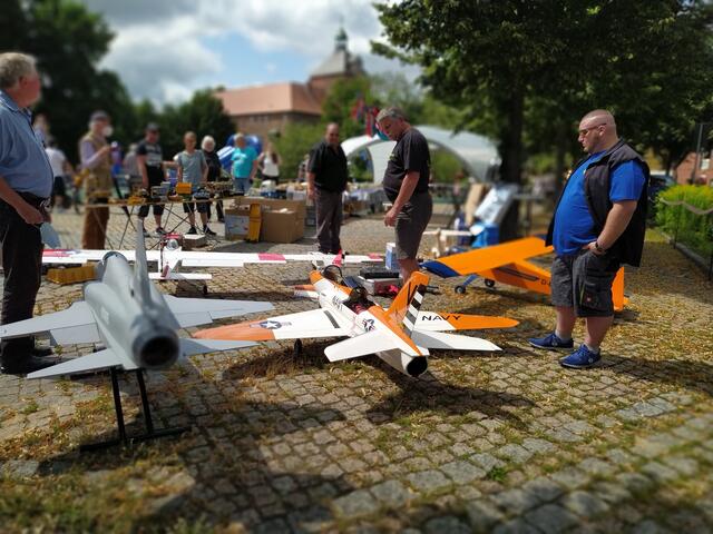 Modell-Flugzeuge beim Modellbautag | Foto: Museum im Marstall