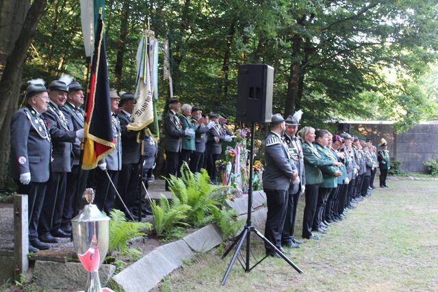 Die Proklamation am Schützenholz | Foto: pm