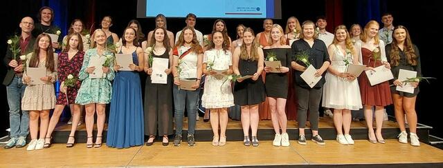 Die Klasse FOQ20_1, Schwerpunkt Pädagogik | Foto: BBS Buchholz