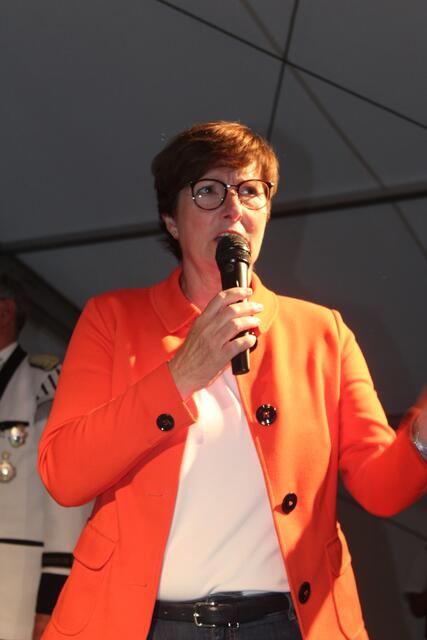 Die Bürgermeisterin Katja Oldenburg-Schmidt