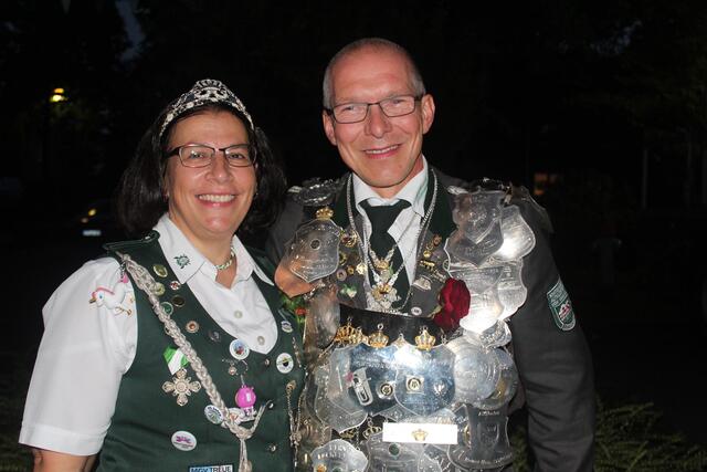 Glückliches Königspaar: Ralf und Heike Richter