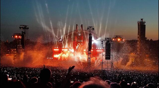 Manuela Kettler aus Bargstedt-Ohrensen war in Tallinn (Estland) und dort auf einem Konzert von Rammstein | Foto: Manuela Kettler