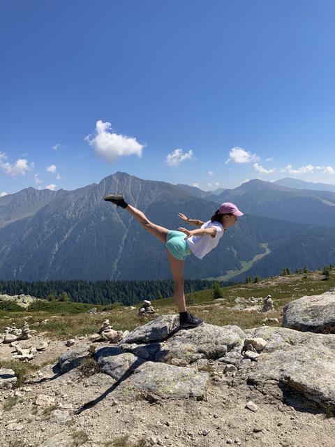 Jonna Scholz im Urlaub in Südtirol | Foto: Jonna Scholz