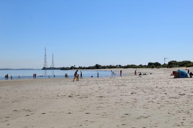 Der Bassenflether Elbstrand | Foto: pm