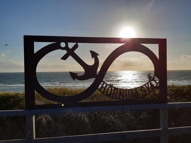 Dieses Sylt-Schild an der Düne am Weststrand von Hörnum fotografierte Birgit Hinck aus Stöckte | Foto: Birgit Hinck