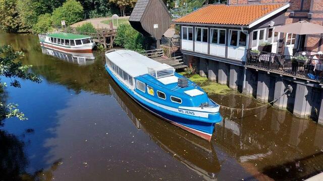 Die Barkasse M.S. Jens geht bald in den Ruhestand | Foto: Methusalems Horneburg