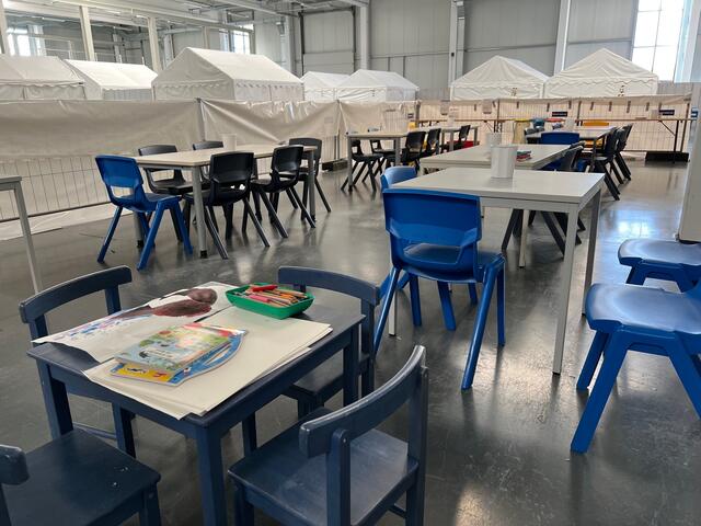 Das Ankunftszentrum in Stade-Ottenbeck nimmt wegen der Corona-Fälle derzeit keine neuen Flüchtlinge auf. | Foto: Landkreis Stade 