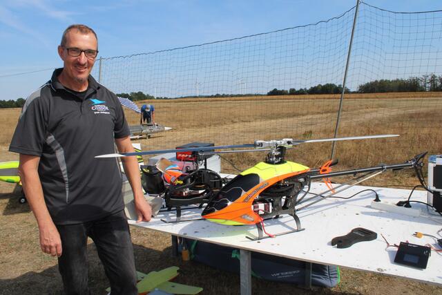 Präsentierte seine Hubschrauber mit E-Motor: Vorstandsmitglied Sven Juulsgaard