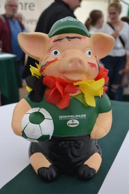 Der TSV sammelte auch Spenden | Foto: bim