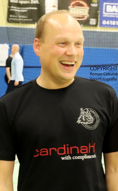 Luchse-Geschäftsführer Sven Dubau kann wieder lachen | Foto: cc