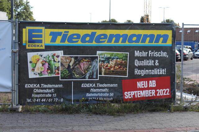 Edeka Tiedemann öffnet am Mittwoch, 21. September | Foto: sb