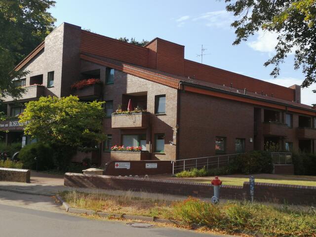 Die Begegnungsstätte ist im Haus am Rosenborn in Harsefeld, Große Gartenstraße 22