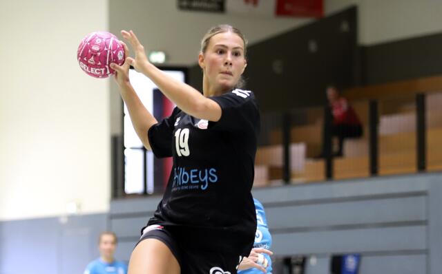Cara Reiche steuerte vier Tore zum Auswärtserfolg der Handball-Luchse bei | Foto: cc