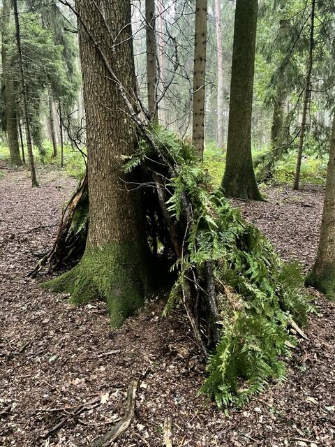 Das Tipi ist dicht und gut isoliert | Foto: pm