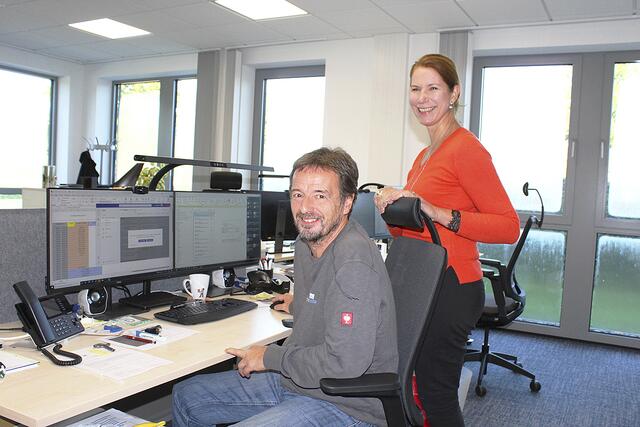 Reiner Witz und Katja Henning vom CFK NORD-Team | Foto: sb