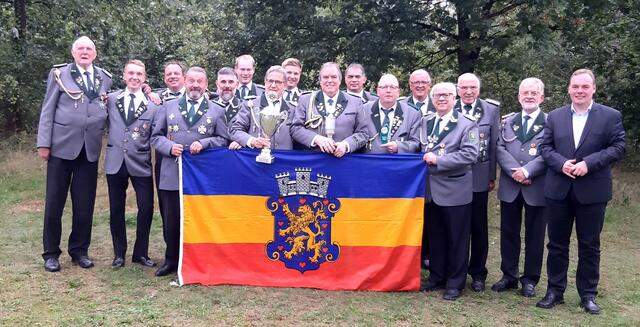 Die Vertreter des Schützenkorps Winsen räumten gleich drei Titel ab | Foto: Karin Schulz