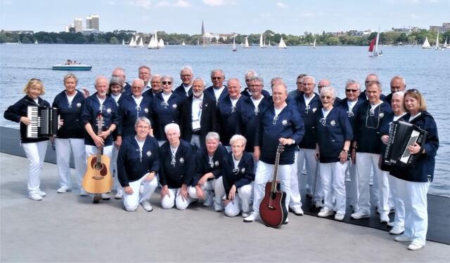 Erstmals in Stade dabei ist der Gifhorner Shanty Chor | Foto: Gifhorner Shanty Chor