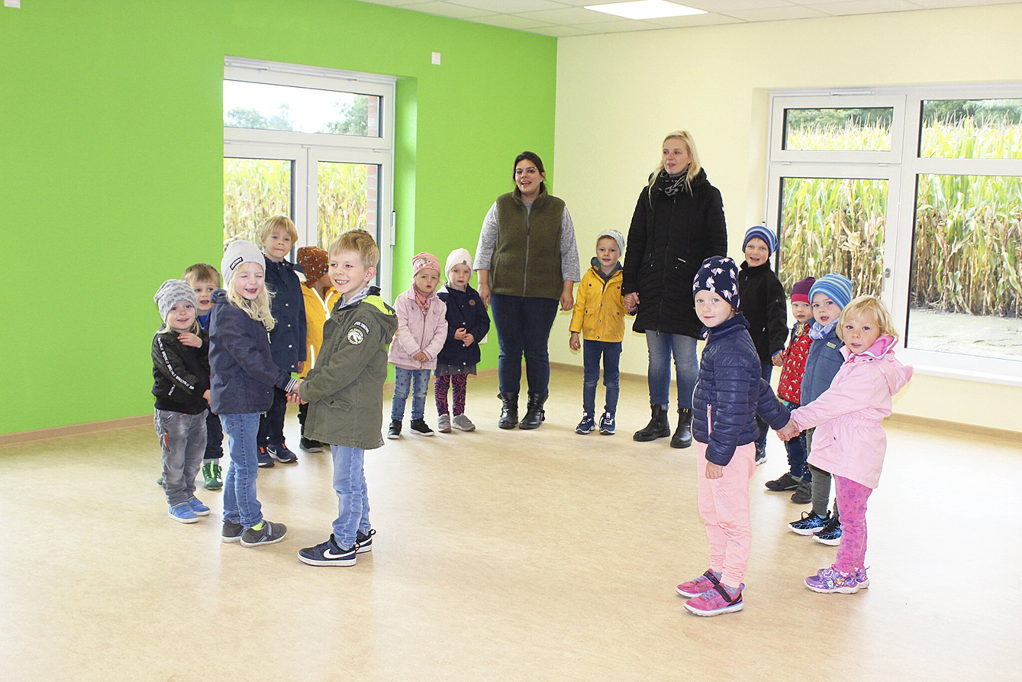 Einzug der "Wilden Hummeln": Der neue Kindergarten der Gemeinde