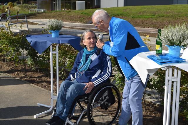 Barbara Erdrich, selbst Rollstuhlfahrerin, gab die Idee für die Planung dieser Anlage | Foto: Axel-Holger Haase