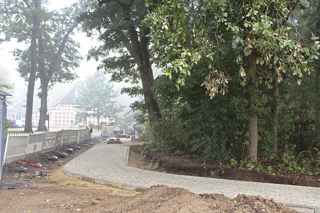 Ein Rundweg führt entlang des Wäldchens | Foto: sb