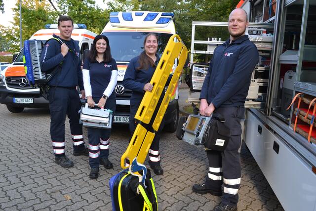 Suchen weitere Mitstreiter (v. li.): Kevin Engelhardt, Idgie Sophie Werk, Lena Klischat und Dustin Bargfrede | Foto: bim