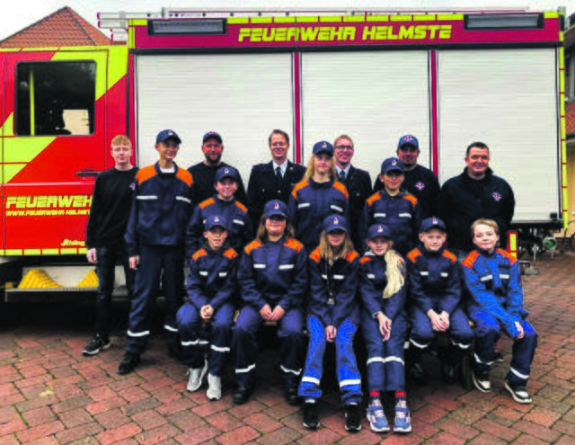 Die neue Helmster Jugendfeuerwehr | Foto: FFW Helmste