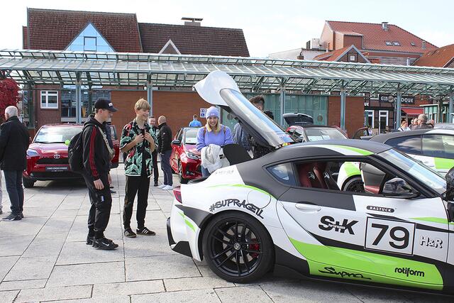 Ein Hingucker auf der Autoschau: der Toyota GR Supra | Foto: sb