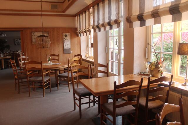 Jede Menge Platz: das Restaurant im Schützenhof