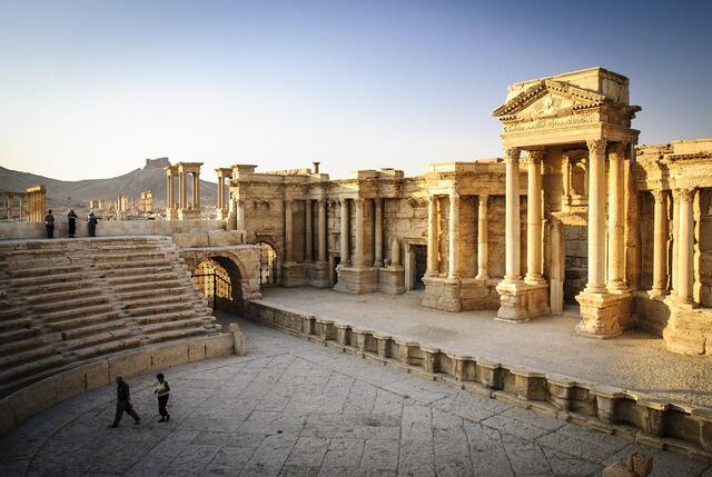 Die prachtvolle Architektur Palmyras, eine antike Oasenstadt in Syrien | Foto: Lutz Jäkel