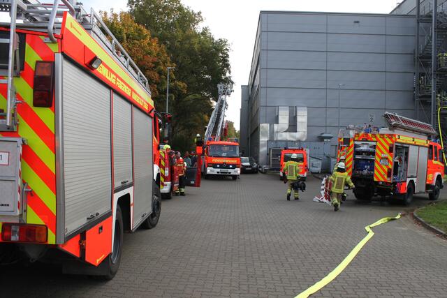 Das Feuer in den Labor war schnell unter Kontrolle | Foto: Stefan Braun