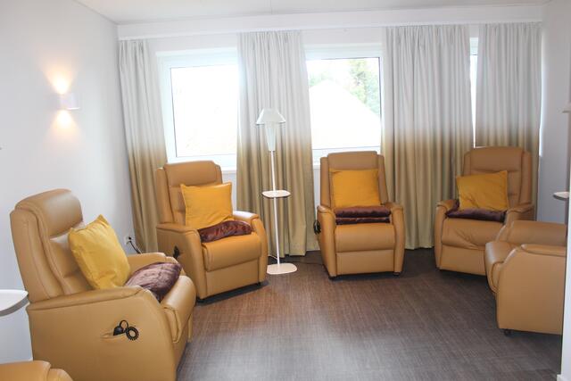 Einer der "normalen" Ruheräume in der Tagespflege
