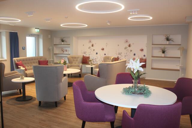 Das "Wohnzimmer" in der Tagespflege