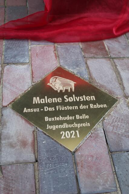 Malene Sølvsten hat jetzt ihre eigene Plakette auf dem "BULLEvard" | Foto: pm