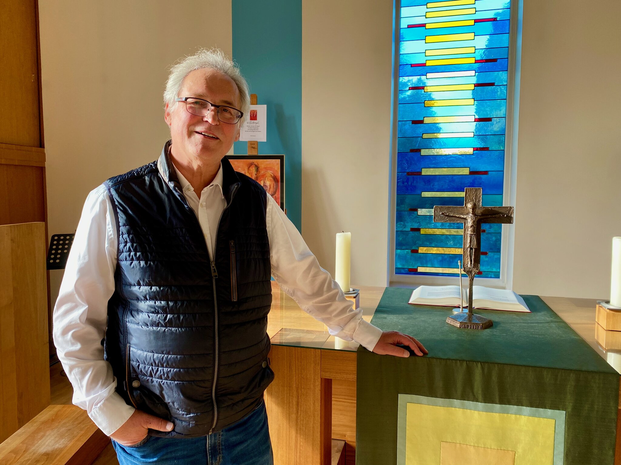 Martin Luther Gemeinde Holm Seppensen Pastor Matthias Geilen Geht In 