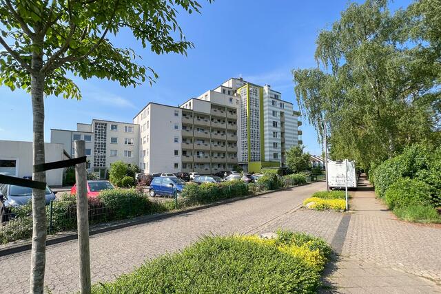 Dieses Haus an der Schweriner Straße in Buxtehude betreut das Team der ISH in der Hausverwaltung und im Vertrieb | Foto: ISH