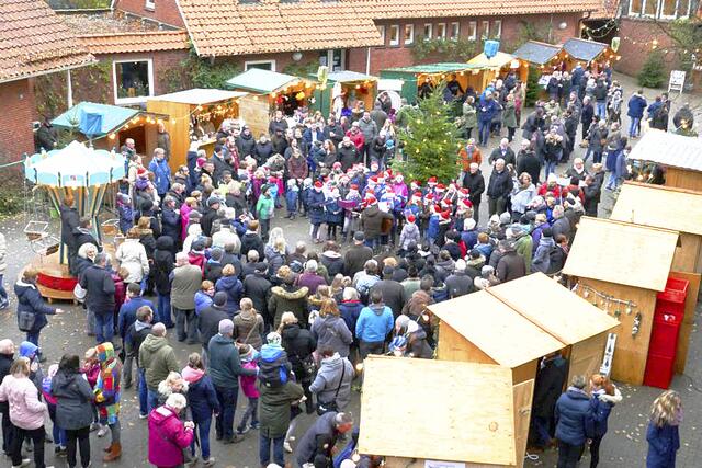 Großer Andrang auf der bunten Budenmeile  | Foto: Kirchengemeinde Fredenbeck