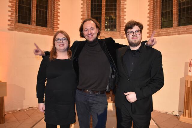 Die Musiker (v.li.): Anna D. Merz, Matthias Dangel und Max McMahon | Foto: Axel-Holger Haase