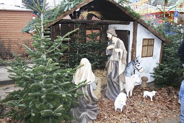 Die Weihnachtsgeschichte wird in der Märchenwelt dargestellt | Foto: mi