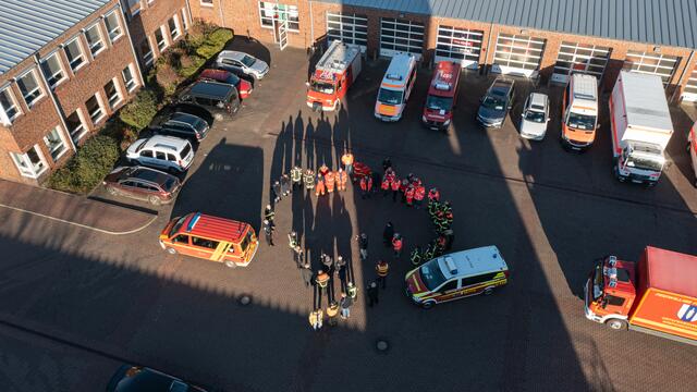 Zusammenkunft vor der Abfahrt | Foto: Florian Wiedenfeld