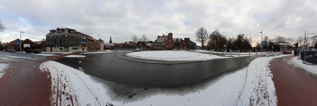 Der Kreisel Schiffertorsstraße ist jetzt in allen Richtungen zu befahren | Foto: Hansestadt Stade
