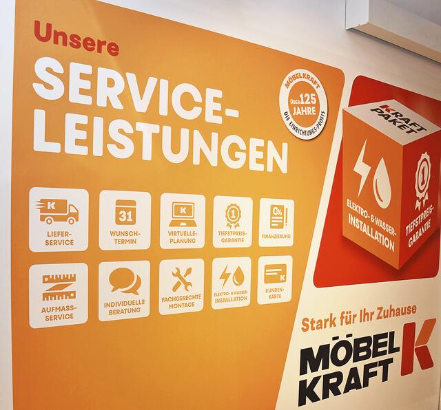 Das Serviceangebot von Möbel Kraft ist umfangreiche... | Foto: Axel-Holger Haase