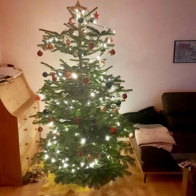 So hat Kerstin Schulz aus Hollenstedt ihren Baum geschmückt | Foto: Schulz